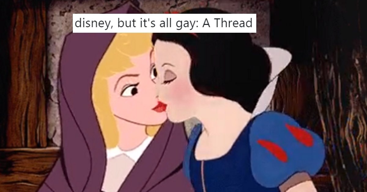 Disney lesbian belle comic